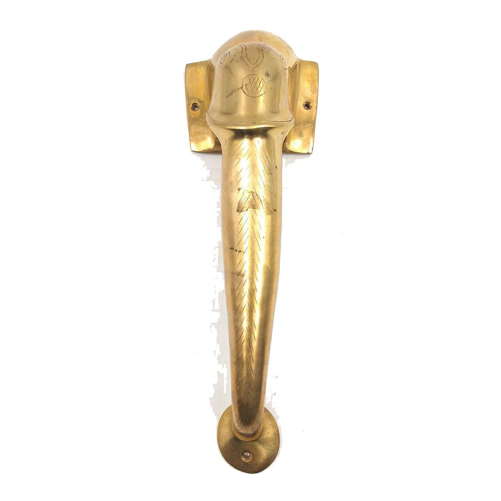 Brass Elephant Door Handle Home Decor L4.25" x W3.25" x H13.25"